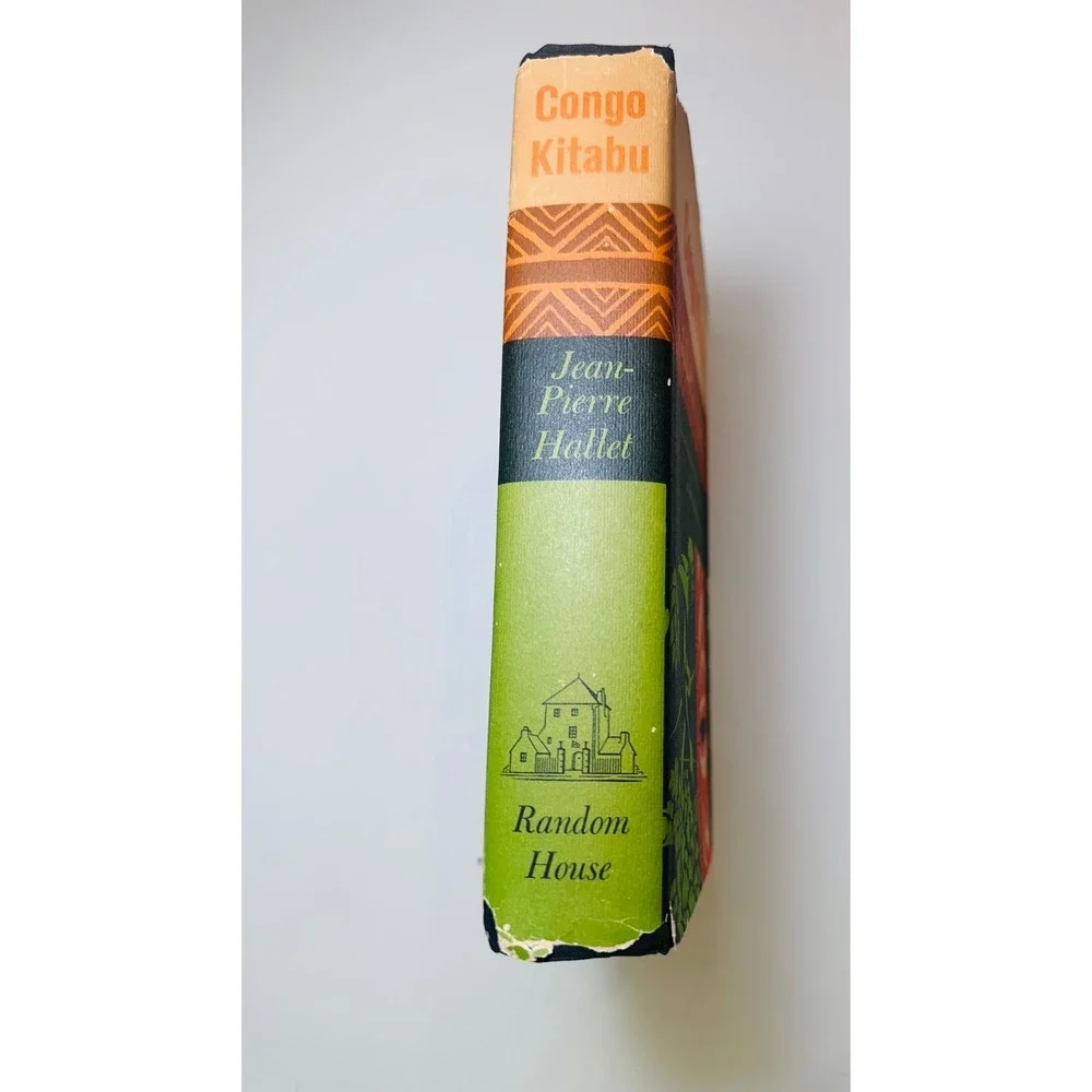 Congo Kitabu Jean-Pierre Hallet 1st Printing 1965 Hardcover Dust Jacket Africa
